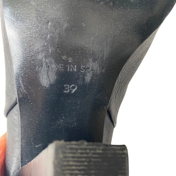 FREE PEOPLE x Ferylrobin  Sz 39 Ride or Fly Short Boots Modern Western in Black - Picture 11 of 13